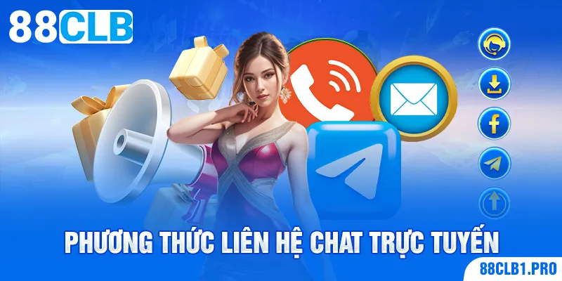 Phương thức liên hệ chat trực tuyến